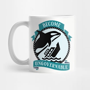 Become Ungovernable - Orca Whale Mug